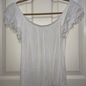 LA HEARTS off the shoulder top